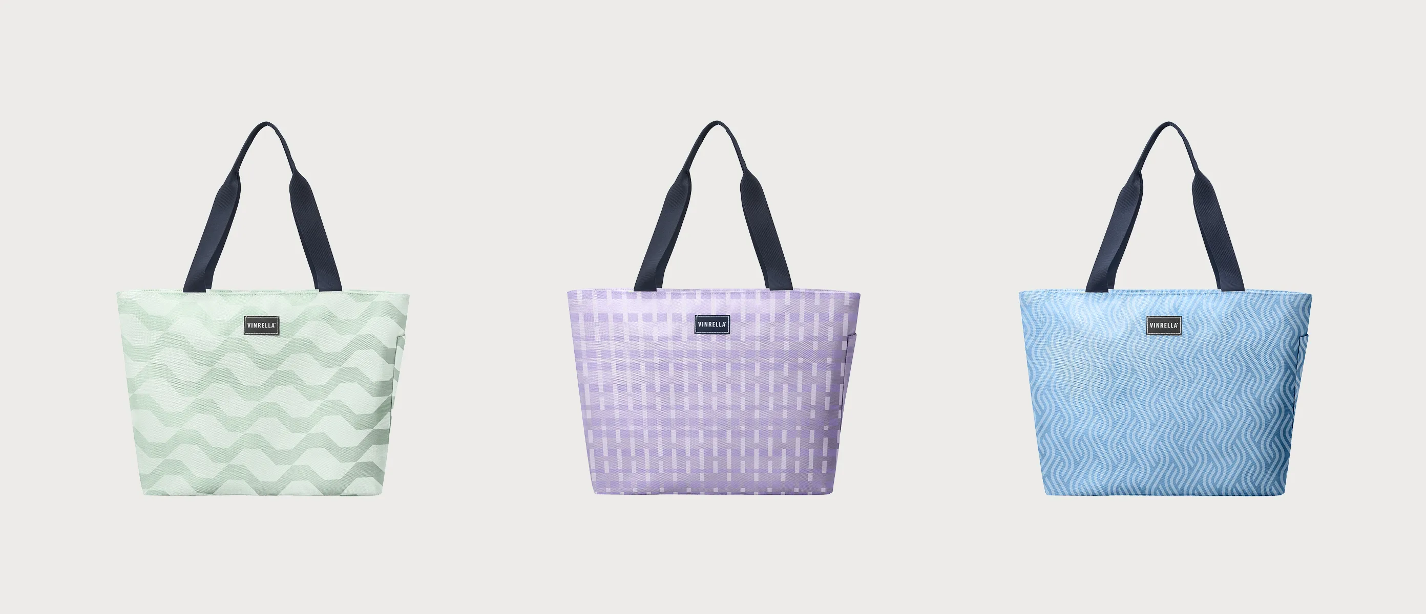 Vinrella sustainable tote bag collection with eco-friendly materials